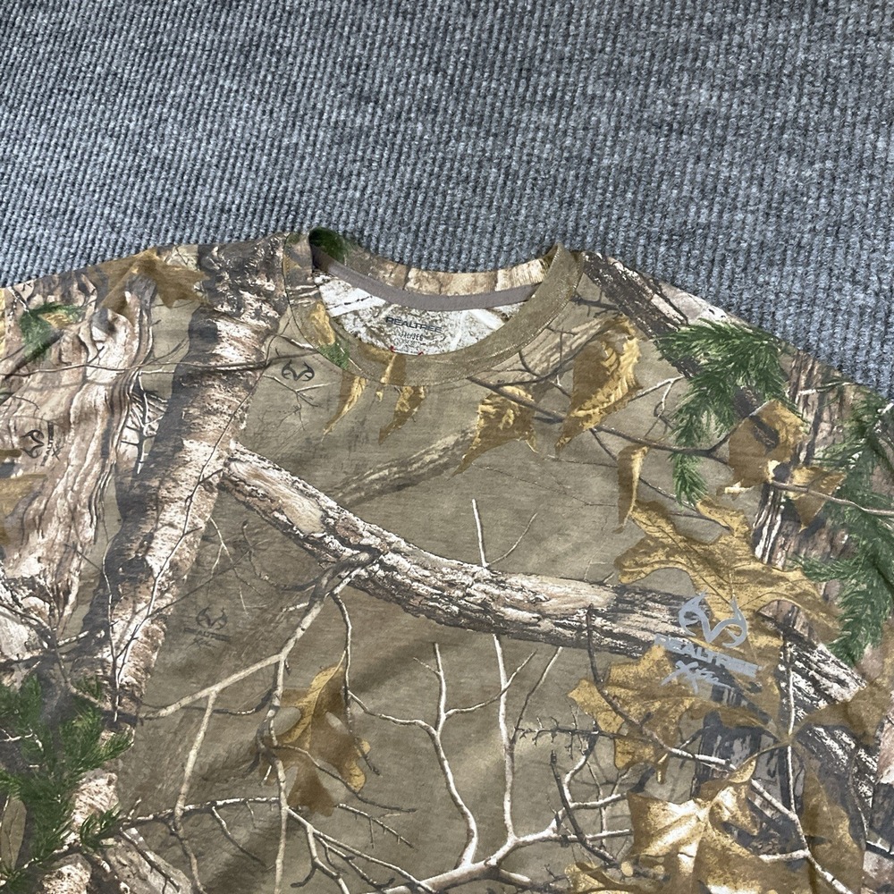 Real Tree Camo T Shirt Mens 3XL Team RealTree Xtra Hunting Shirt Short Sleeve